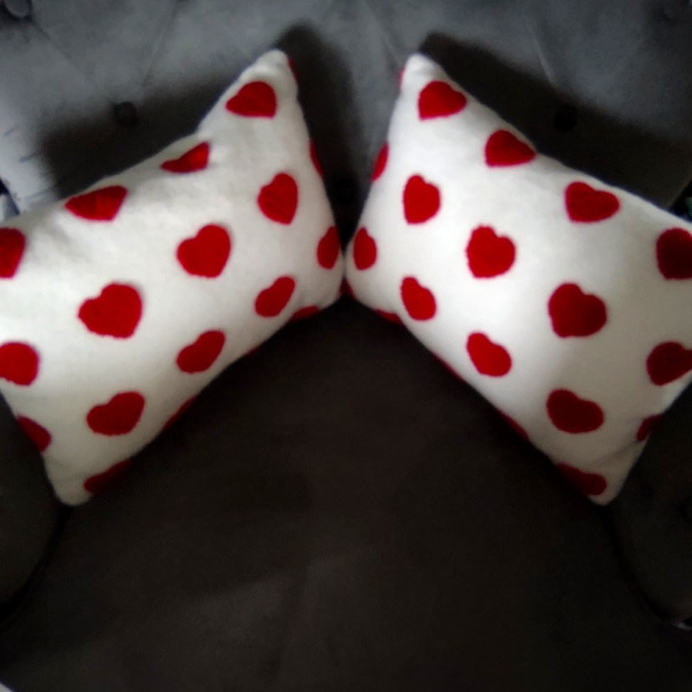 SOFT HEART ❤️ ACCENT PILLOWS